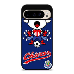 CHIVAS DE GUADALAJARA FOOTBALL MASCOT Google Pixel 9 Pro Case Cover CHIVAS DE GUADALAJARA FOOTBALL MASCOT Google Pixel 9 Pro Case Cover