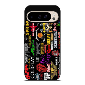 CLASSIC ROCK BAND COLLAGE Google Pixel 9 Pro Case Cover