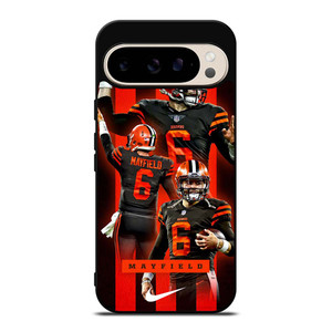 CLEVELAND BROWNS BAKER MAYFIELD 6 Google Pixel 9 Pro Case Cover CLEVELAND BROWNS BAKER MAYFIELD 6 Google Pixel 9 Pro Case Cover
