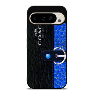 COACH BAG BLUE Google Pixel 9 Pro Case Cover COACH BAG BLUE Google Pixel 9 Pro Case Cover