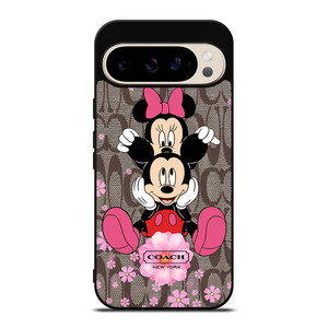 COACH MICKEY MINNIE Google Pixel 9 Pro Case Cover