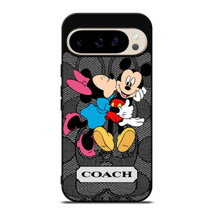 COACH MINNIE MICKEY MOUSE KISS Google Pixel 9 Pro Case Cover