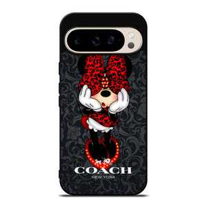 COACH MINNIE MOUSE CARTOON Google Pixel 9 Pro Case Cover COACH MINNIE MOUSE CARTOON Google Pixel 9 Pro Case Cover