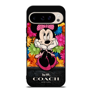 COACH MINNIE MOUSE FLOWER Google Pixel 9 Pro Case Cover COACH MINNIE MOUSE FLOWER Google Pixel 9 Pro Case Cover
