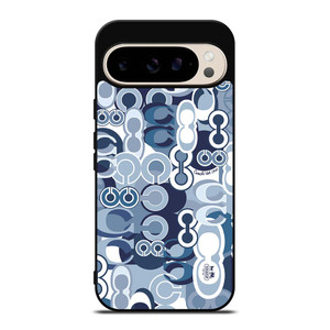 COACH NEW YORK BLUE Google Pixel 9 Pro Case Cover