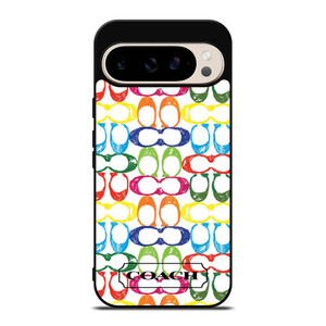 COACH NEW YORK COLORFUL 2 Google Pixel 9 Pro Case Cover COACH NEW YORK COLORFUL 2 Google Pixel 9 Pro Case Cover