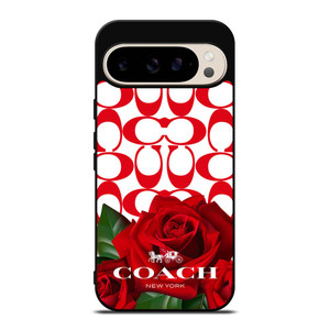 COACH NEW YORK FLOWER 4 Google Pixel 9 Pro Case Cover