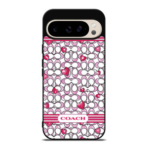 COACH NEW YORK LOVE Google Pixel 9 Pro Case Cover COACH NEW YORK LOVE Google Pixel 9 Pro Case Cover