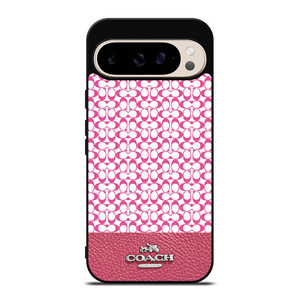 COACH NEW YORK PINK Google Pixel 9 Pro Case Cover COACH NEW YORK PINK Google Pixel 9 Pro Case Cover