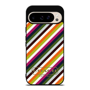 COACH NEW YORK RAINBOW Google Pixel 9 Pro Case Cover COACH NEW YORK RAINBOW Google Pixel 9 Pro Case Cover