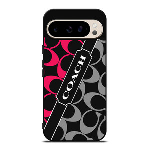 COACH NEW YORK RED WHITE Google Pixel 9 Pro Case Cover COACH NEW YORK RED WHITE Google Pixel 9 Pro Case Cover