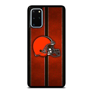 CLEVELAND BROWNS NFL METAL STRIPE Samsung Galaxy S20 Plus Case Cover