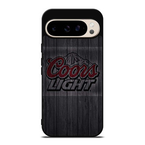COORS LIGHT WOODEN LOGO Google Pixel 9 Pro Case Cover COORS LIGHT WOODEN LOGO Google Pixel 9 Pro Case Cover