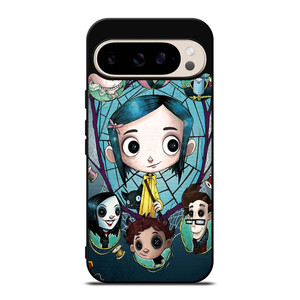 CORALINE MOVIE CHARACTER Google Pixel 9 Pro Case Cover CORALINE MOVIE CHARACTER Google Pixel 9 Pro Case Cover