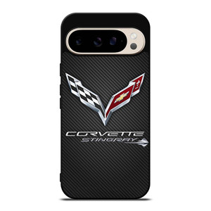 CORVETTE STINGRAY C7 CARBON LOGO Google Pixel 9 Pro Case Cover CORVETTE STINGRAY C7 CARBON LOGO Google Pixel 9 Pro Case Cover