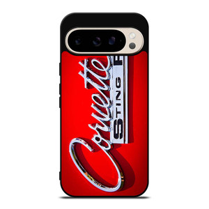 CORVETTE STINGRAY RED EMBLEM Google Pixel 9 Pro Case Cover CORVETTE STINGRAY RED EMBLEM Google Pixel 9 Pro Case Cover