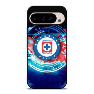 CRUZ AZUL FOOTBALL CLUB LOGO Google Pixel 9 Pro Case Cover CRUZ AZUL FOOTBALL CLUB LOGO Google Pixel 9 Pro Case Cover