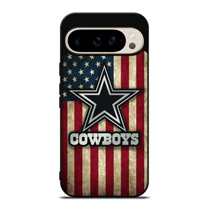 DALLAS COWBOYS AMERICAN FLAG Google Pixel 9 Pro Case Cover