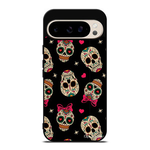 DAY OF THE DEAD CUTE PATTERN Google Pixel 9 Pro Case Cover DAY OF THE DEAD CUTE PATTERN Google Pixel 9 Pro Case Cover