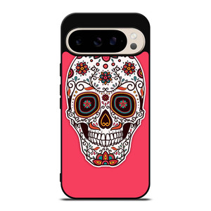 DAY OF THE DEAD PINK Google Pixel 9 Pro Case Cover DAY OF THE DEAD PINK Google Pixel 9 Pro Case Cover