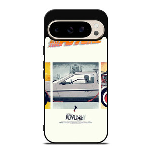DELOREAON CAR BACK TO THE FUTURE Google Pixel 9 Pro Case Cover DELOREAON CAR BACK TO THE FUTURE Google Pixel 9 Pro Case Cover