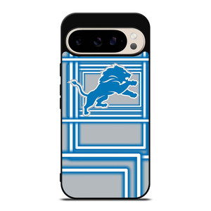 DETROIT LIONS LINE Google Pixel 9 Pro Case Cover DETROIT LIONS LINE Google Pixel 9 Pro Case Cover