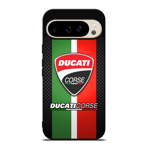 DUCATI CORSE CARBON LOGO Google Pixel 9 Pro Case Cover