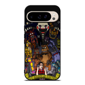 FIVE NIGHTS AT FREDDY'S ALL CHARACTERS Google Pixel 9 Pro Case Cover FIVE NIGHTS AT FREDDY'S ALL CHARACTERS Google Pixel 9 Pro Case Cover