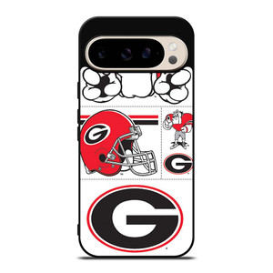 GEORGIA BULLDOGS STICKER COLLECTION Google Pixel 9 Pro Case Cover