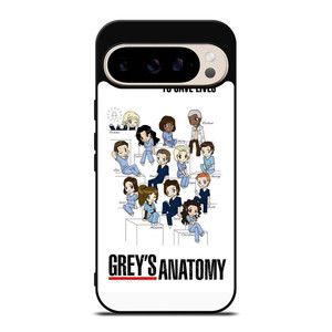 GREY'S ANATOMY ALL CARTOON Google Pixel 9 Pro Case Cover