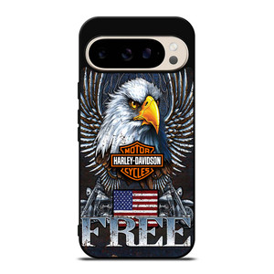 HARLEY DAVIDSON FREE RIDE EAGLE Google Pixel 9 Pro Case Cover
