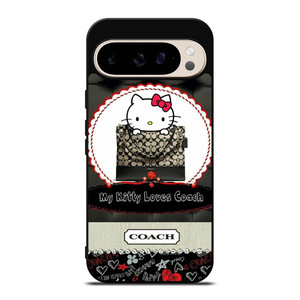 HELLO KITTY LOVES COACH Google Pixel 9 Pro Case Cover