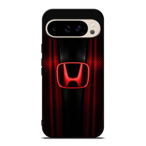 HONDA LOGO RED CARBON Google Pixel 9 Pro Case Cover