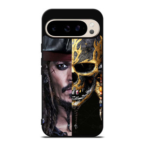 JACK SPARROW PIRATES OF THE CARIBBEAN SKULL Google Pixel 9 Pro Case Cover JACK SPARROW PIRATES OF THE CARIBBEAN SKULL Google Pixel 9 Pro Case Cover