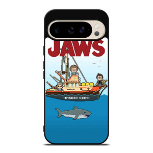 JAWS LOGO 8 BIT Google Pixel 9 Pro Case Cover