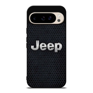 JEEP BLACK METAL LOGO Google Pixel 9 Pro Case Cover JEEP BLACK METAL LOGO Google Pixel 9 Pro Case Cover