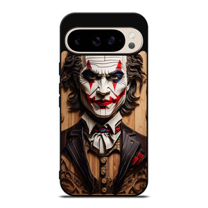 JOKER FACE WOOD Google Pixel 9 Pro Case Cover