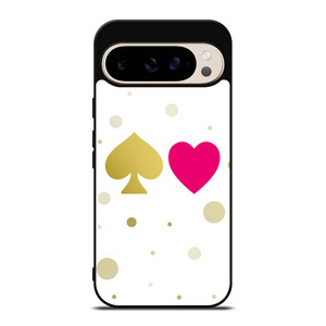 KATE SPADE AND HEART NEW YORK LOGO Google Pixel 9 Pro Case Cover KATE SPADE AND HEART NEW YORK LOGO Google Pixel 9 Pro Case Cover