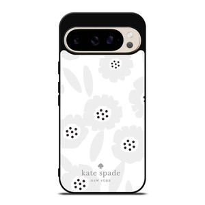 KATE SPADE GREY FLOWER Google Pixel 9 Pro Case Cover