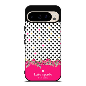 KATE SPADE PINK POLKADOTS Google Pixel 9 Pro Case Cover KATE SPADE PINK POLKADOTS Google Pixel 9 Pro Case Cover