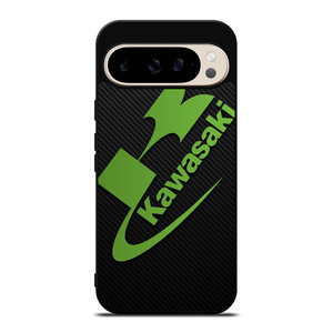 KAWASAKI MOTOR LOGO CARBON Google Pixel 9 Pro Case Cover KAWASAKI MOTOR LOGO CARBON Google Pixel 9 Pro Case Cover