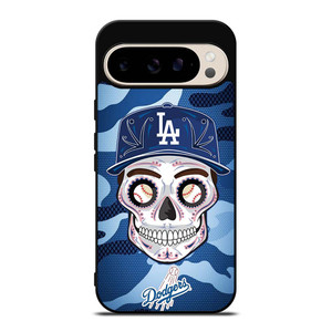 LA DODGERS SKULL CAMO Google Pixel 9 Pro Case Cover