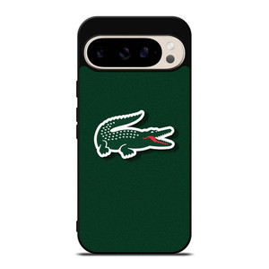LACOSTE CROCODILE GREEN Google Pixel 9 Pro Case Cover LACOSTE CROCODILE GREEN Google Pixel 9 Pro Case Cover