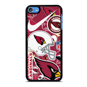 ARIZONA CARDINALS NFL STICKER BOMB iPod Touch 7 Case Cover
