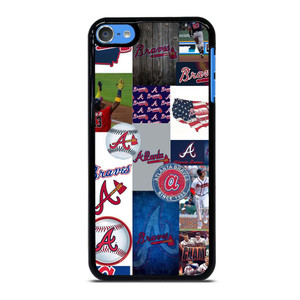 ATLANTA BRAVES COLLAGE WALL iPod Touch 7 Case Cover ATLANTA BRAVES COLLAGE WALL iPod Touch 7 Case Cover