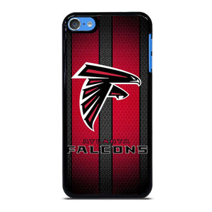 ATLANTA FALCONS METAL LOGO NFL iPod Touch 7 Case Cover