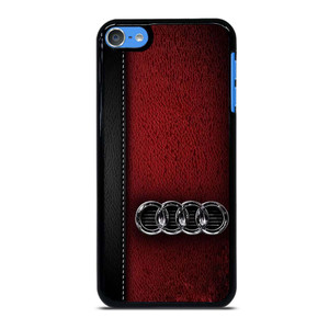 AUDI CAR RED LEATHER iPod Touch 7 Case Cover