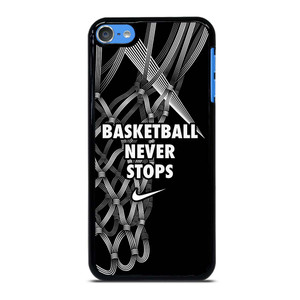 BASKETBALL NEVER STOPS LOGO iPod Touch 7 Case Cover BASKETBALL NEVER STOPS LOGO iPod Touch 7 Case Cover