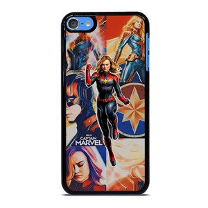 CAPTAIN MARVEL SUPER HERO COLLAGE iPod Touch 7 Case Cover CAPTAIN MARVEL SUPER HERO COLLAGE iPod Touch 7 Case Cover