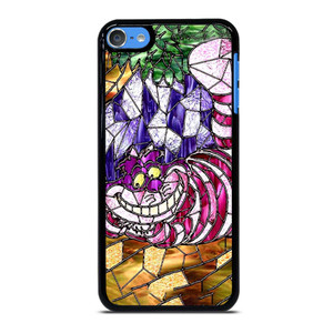CHESHIRE CAT STAINED GLASS iPod Touch 7 Case Cover CHESHIRE CAT STAINED GLASS iPod Touch 7 Case Cover